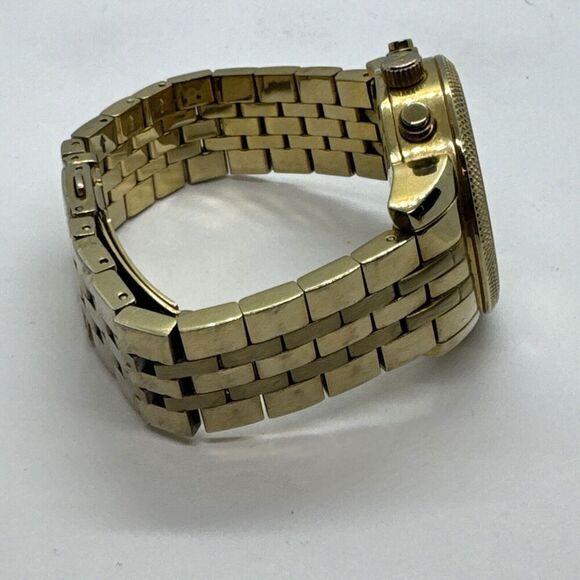 Michael Kors Ritz MK5676 Women\'s Gold Stainless Steel Analog Dial Watch JNA249